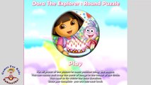 Baby Games Dora The Explorer  Round Puzzle - Games for Kids