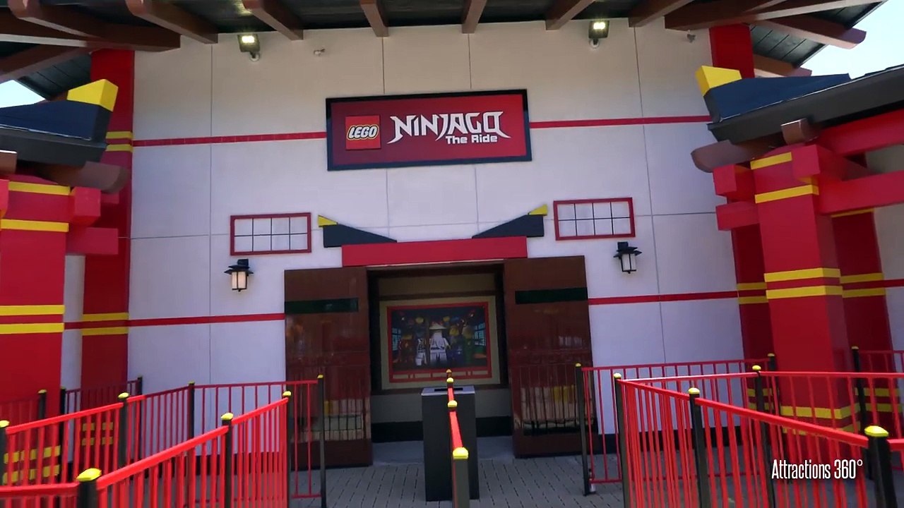 [4K] Ninjago the Ride POV - Interive Dark Ride at Legoland California
