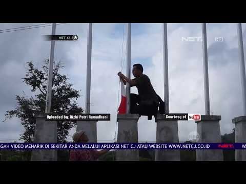 Seorang Guru Asal Indonesia Memperbaiki Posisi Bendera Merah Putih Terbalik di Thailand NET 12