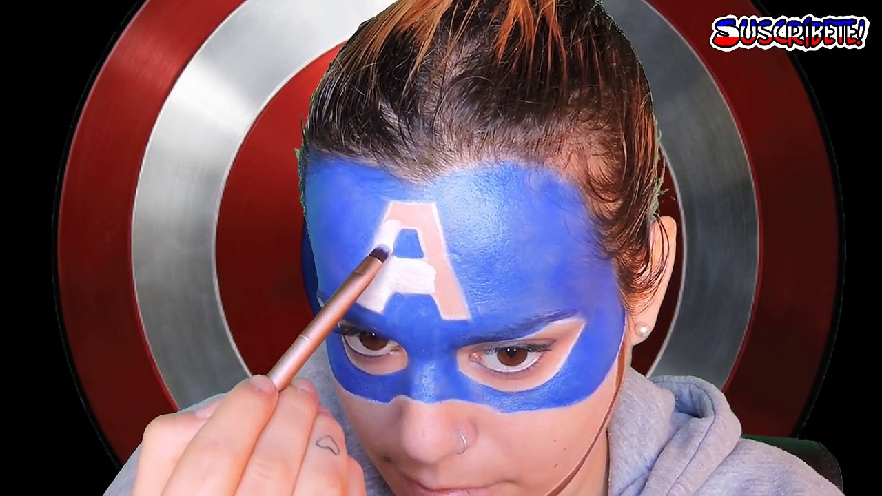 Guardería aguacero Percepción Capitán América Maquillaje / FX Fantasía #6 / Captain America Makeup –  Видео Dailymotion