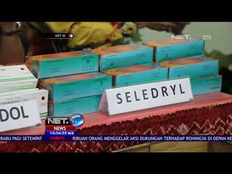 11 Juta Butir Obat Ilegal Disita Polisi dan Badan POM Banjarmasin - NET10