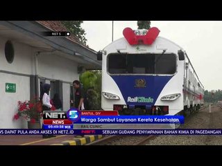 Warga Sambut Baik Layanan Kereta Kesehatan - NET5