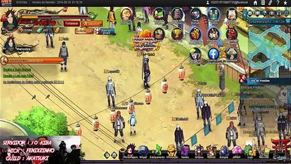 Naruto Online [Chegada do Campeão] Itachi voltou - CDC Olhos das chamas no DIFÍCIL !