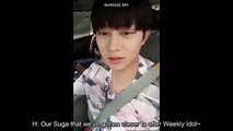 [ENG SUB] 슈퍼주니어 김희철 인스타 LIVE - 방탄 슈가 언급  BTS Suga mentioned by Sup
