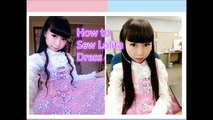 How to Sew Sweet Lolita Dress for Beginners- Without Zipper and Elastic Band