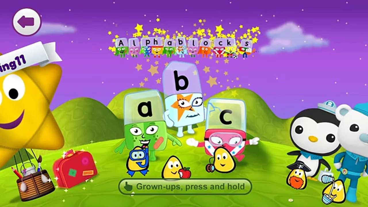 CBeebies Playtime # Alphablocks Word Magic # Net Rocks Kids Gameplay ...