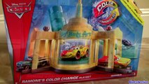 Ramones Color Change Playset Story Sets Disney Pixar Cars with Mack Truck Color Changers new 슈퍼윙스