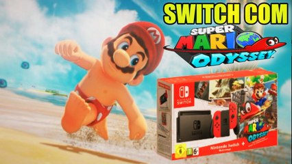 NOVO BUNDLE DO NINTENDO SWITCH ACOMPANHARÁ SUPER MARIO ODYSSEY