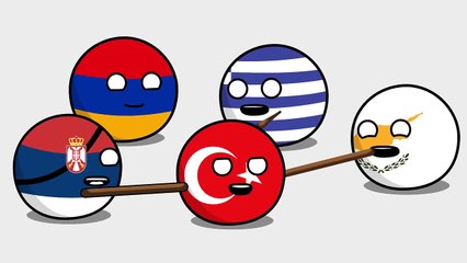 Every country deals with their own problems Countryballs