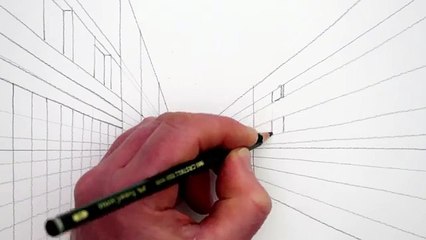 How to Draw using 1-Point Perspective: Draw a View of Venice