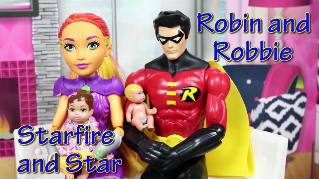 Spiderman Face Reveal To Poison Ivy DC Superhero Girls Dolls Pregnant Harley Quinn