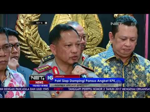 Tim Pansus Angket KPK Temui Kapolri - NET16