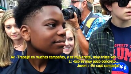 Jovenes Pro-Trump vs Adultos Anti-Trump.-