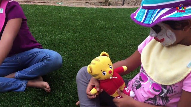 Bad Baby Joker Little Girls Fun Play w/ Daniel Tiger !! Bad Babies Funny Fight for Toys in Real LIfe