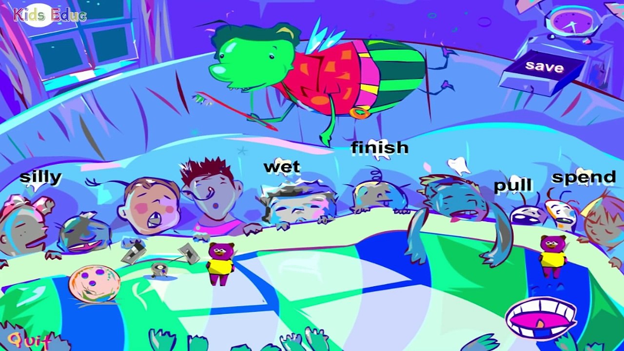 Opposites - Funny Game for Kids, Find Opposite Words, Antonyms, Educational Videos for Children