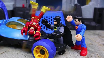 Batman and Robin in Batcave and Joker Escapes from the Batman Jail along with Venom Lex Lu