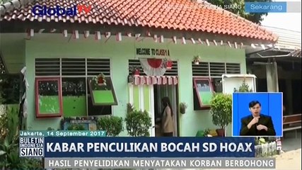 Kabar Penculikan Bocah SD di Tanjung Duren Hoax