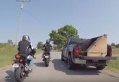 Road Raging Bikers Get A Taste Of Southern Hospitality