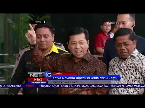Setya Novanto Enggan Beri Komentar Terkait Kasus KTP Elektronik - NET16