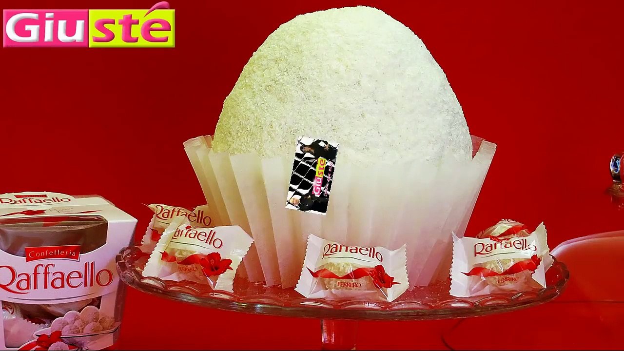 Gâteau façon Raffaello géant XXL