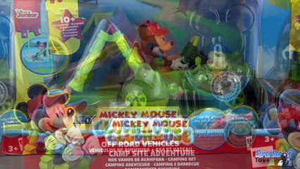 Jouets Mickey Disney Clubhouse Aventure Camping Maison de Mickey Toy Unboxing IMC Toys Review