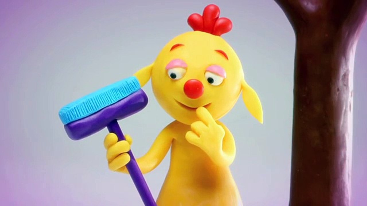 ClayPlay - Play Doh Stop Motion Animation - Broom Episode