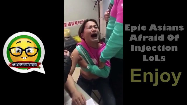 Funny Asians Crying in Fear of Injection | Epic Asians Crying 2017
