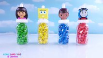 Learn Colors Good to Grow Baby Bottle Toy Surprises Dora Doc McStuffins SpongeBob Thomas & Friends