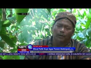 Ritual Adat Petik Kopi di Blitar - NET12