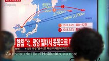 La Corée du Nord tire un nouveau missile au-dessus du Japon