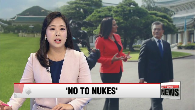 President Moon says no to nuclear weapons in South Korea