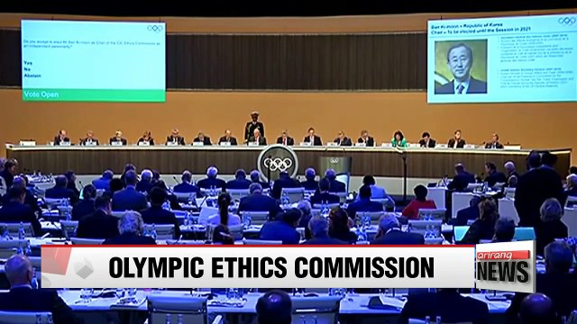 Ban Ki-moon elected to lead IOC ethics commission