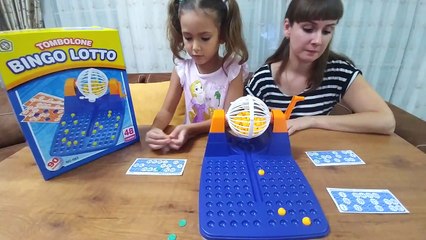 Bingo Lotto , Bildiğimiz tombala bu eğlenceli hale getirmişler, çocuk videosu, toys unboxing