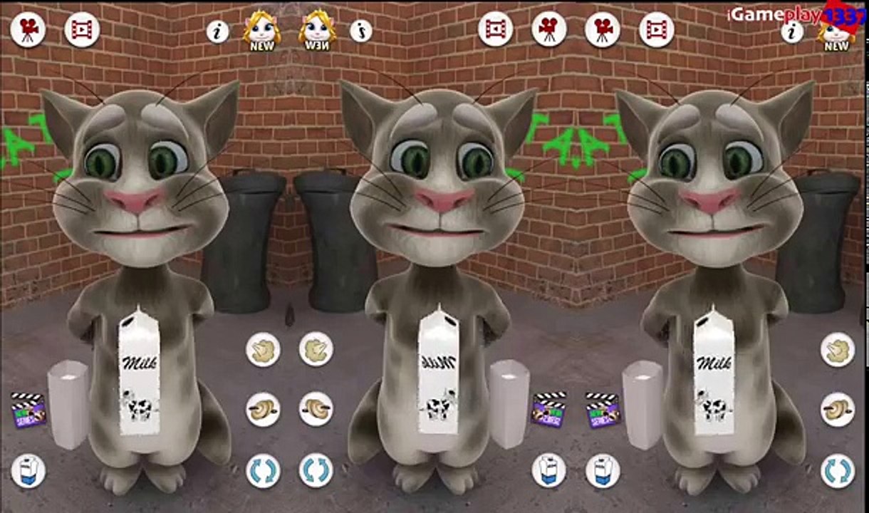 TALKING NEWS: CAT TOM vs DOG BEN - Game for iPhone / iPad / iPod, Android -  Vidéo Dailymotion