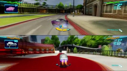 Cars 2: The Video Game | Finn McMissile VS. Holley Shiftwell | Buckingham Sprint!