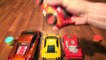 Pixar Cars Fast Talkin Lightning McQueen vs Remote Control Lamborghini Murcielago and Shaken Go Li