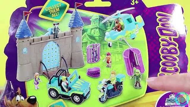 Scooby-Doo Collectable Figures Shaggy, Scooby, Fred, Velma & a Zombie! Alien Shrinks the Scooby gang