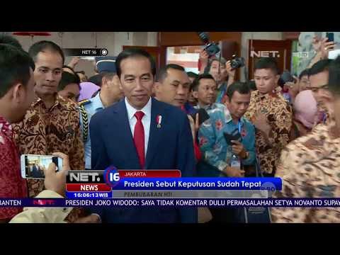Presiden Sebut Keputusan Pembubaran HTI Sudah Tepat - NET16