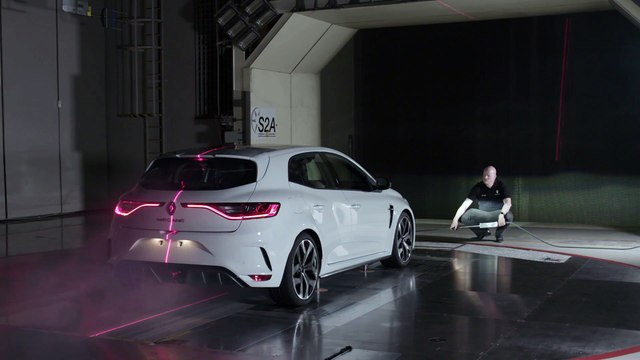 2017 New Renault MEGANE R.S. genesis - Aerodynamic tests