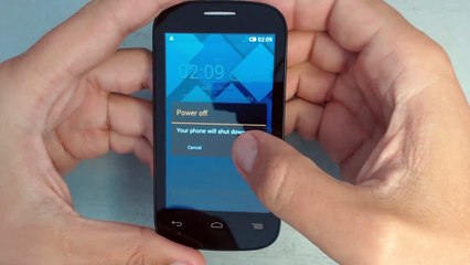 Alcatel One Touch Pop C3 4033X - How to unlock pattern lock by hard reset
