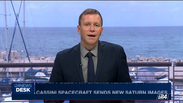 i24NEWS DESK | Cassini spacecraft sends new Saturn images | Friday, September 15th 2017
