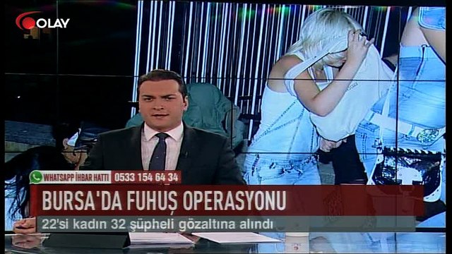 Bursa'da fuhuş operasyonu (Haber 14 09 2017)