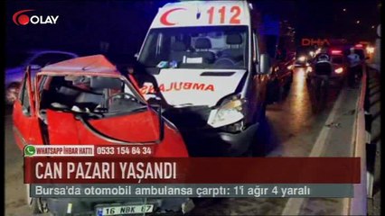 Bursa'da can pazarı yaşandı (Haber 14 09 2017)