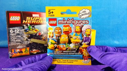 Captain America Lego Play-Doh Surprise Eggs & Lego Superheroes Captain America Vs. Hydra Toys