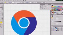 [TUTO] Create Google Chrome Logo | Adobe Illustrator | 1080p HD