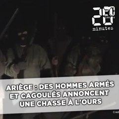 Ariège: Des hommes armés et encagoulés annoncent la réouverture de la chasse à l'ours