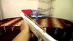 How to Make a Paper Shotgun That Shoots - rubber band paper gun