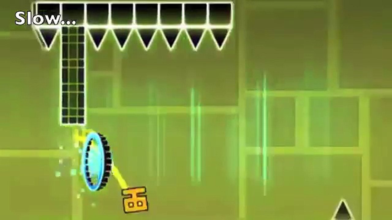 Slow… FAST! !esreveR - Base After Base - Geometry Dash