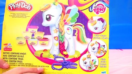 Juguetes de Play Doh - Le ayudamos a Rainbow Dash a recuperar colores con plastilina My Little Pony