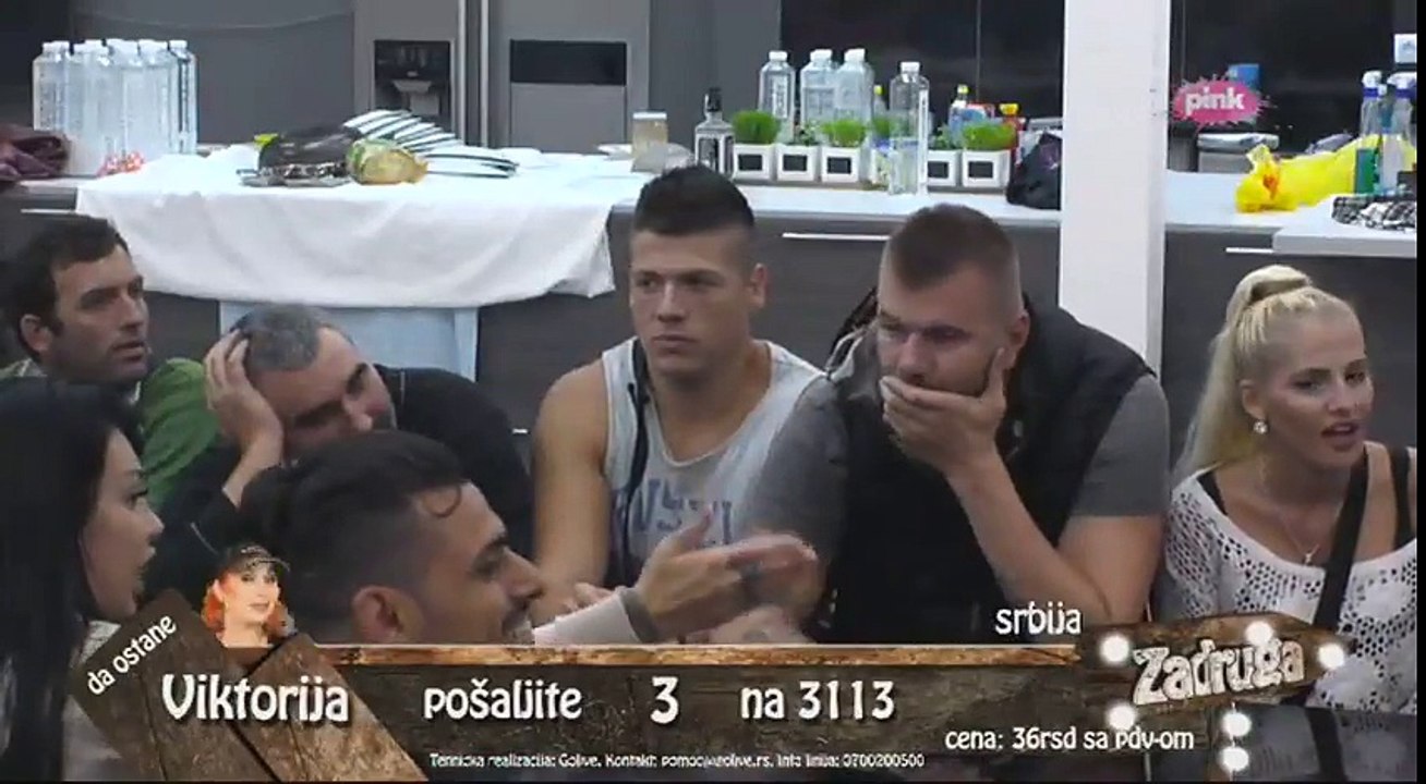 Zadruga - Marko Zec direktno nominovan - 15.09.2017